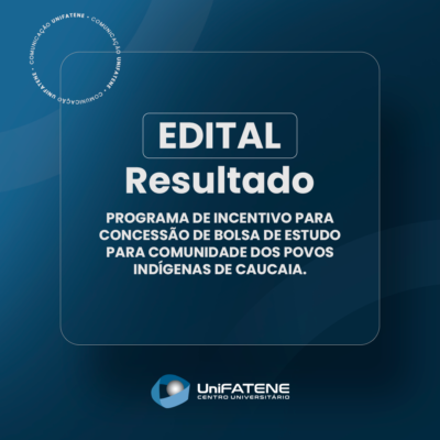 Unifatene - Site - Edital - Bolsa Povos Indígenas